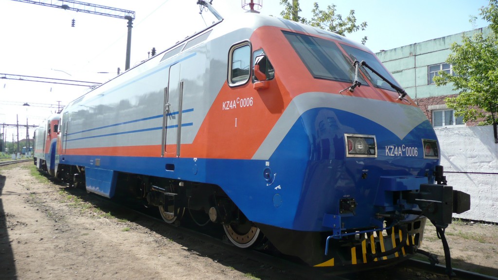 Die Lokomotive des Typs KZ4Ac