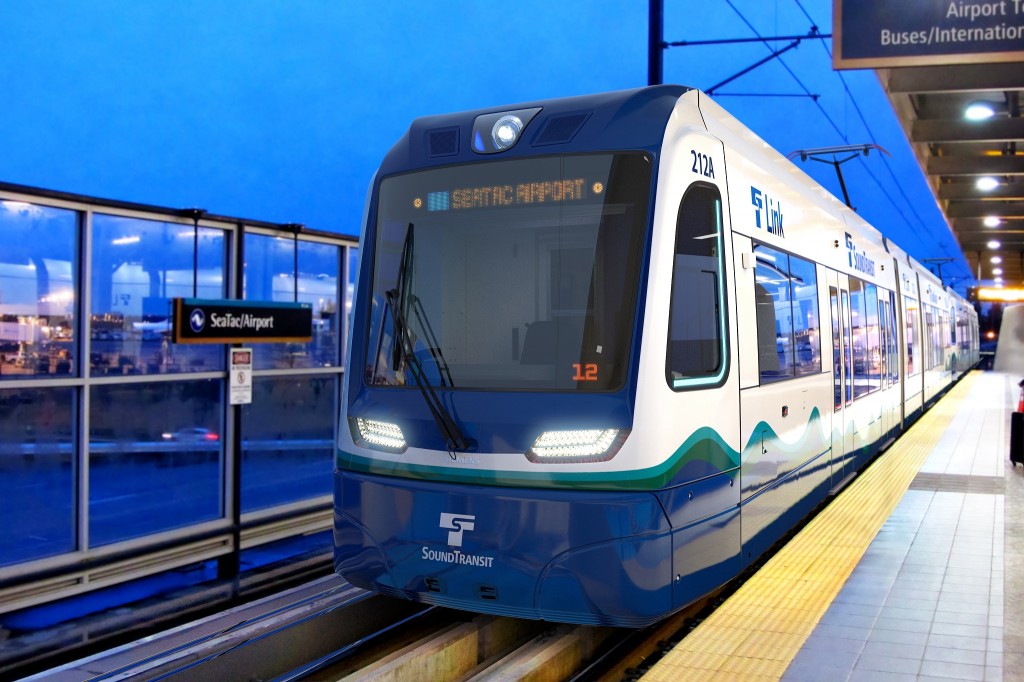 122 Stadtbahnen von Siemens für Seattle und die Region Central Puget Sound/ 122 light rail vehicles for Seattle and Central Puget Sound area